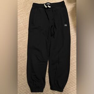 Boys size large (14) black Billabong sweatpants
